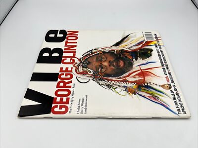 Vibe Magazine November 1993 George Clinton Cover Volume 1 Number 3