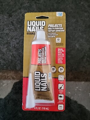 Liquid Nails 4 oz. White Multipurpose Repair Adhesive 