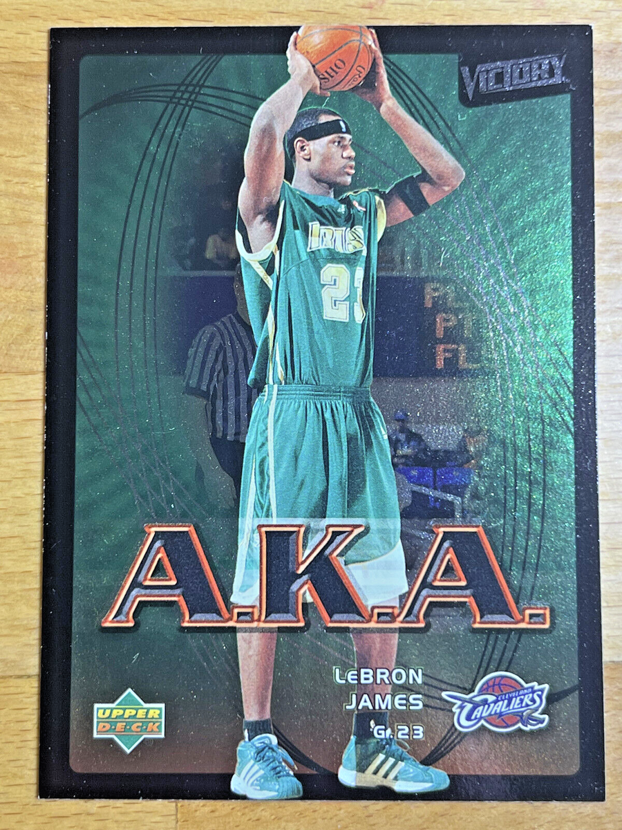 2002 03 Upper Deck A.K.A. Lebron James Victory 206 King Rookie