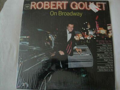 ROBERT GOULET ON BROADWAY VINYL LP 1965 COLUMBIA RECORDS HELLO, DOLLY! DEAR LOVE