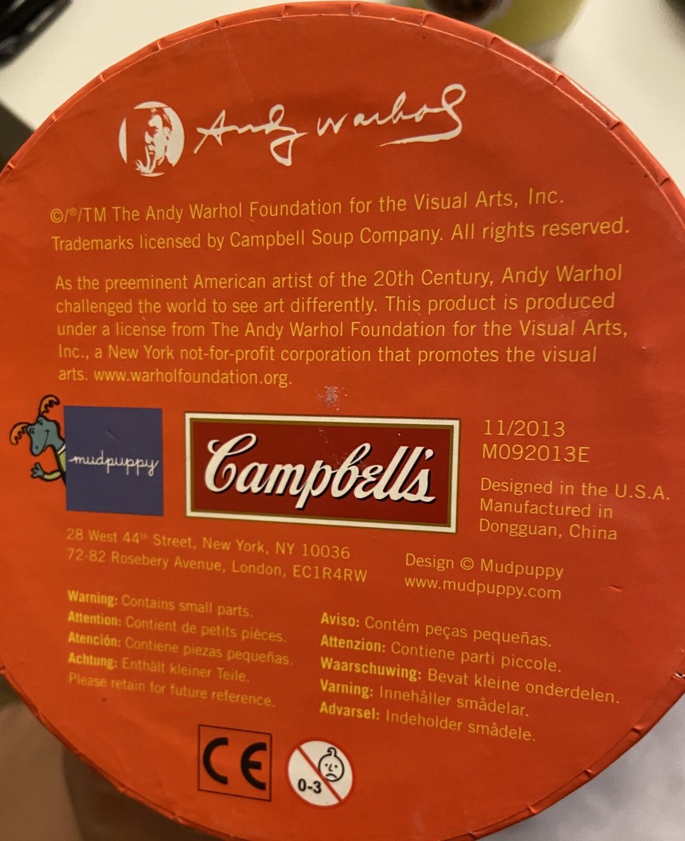 【アンディウォーホル】Campbell's Soup Puzzle 200ピース アンディウォーホル】Campbell's Soup Puzzle 200ピース Andy