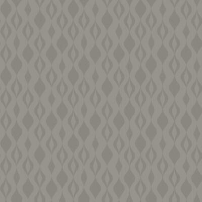 Wallpaper Glam Ogee Chain Mini Wave Grey Pewter  Silver Glitter