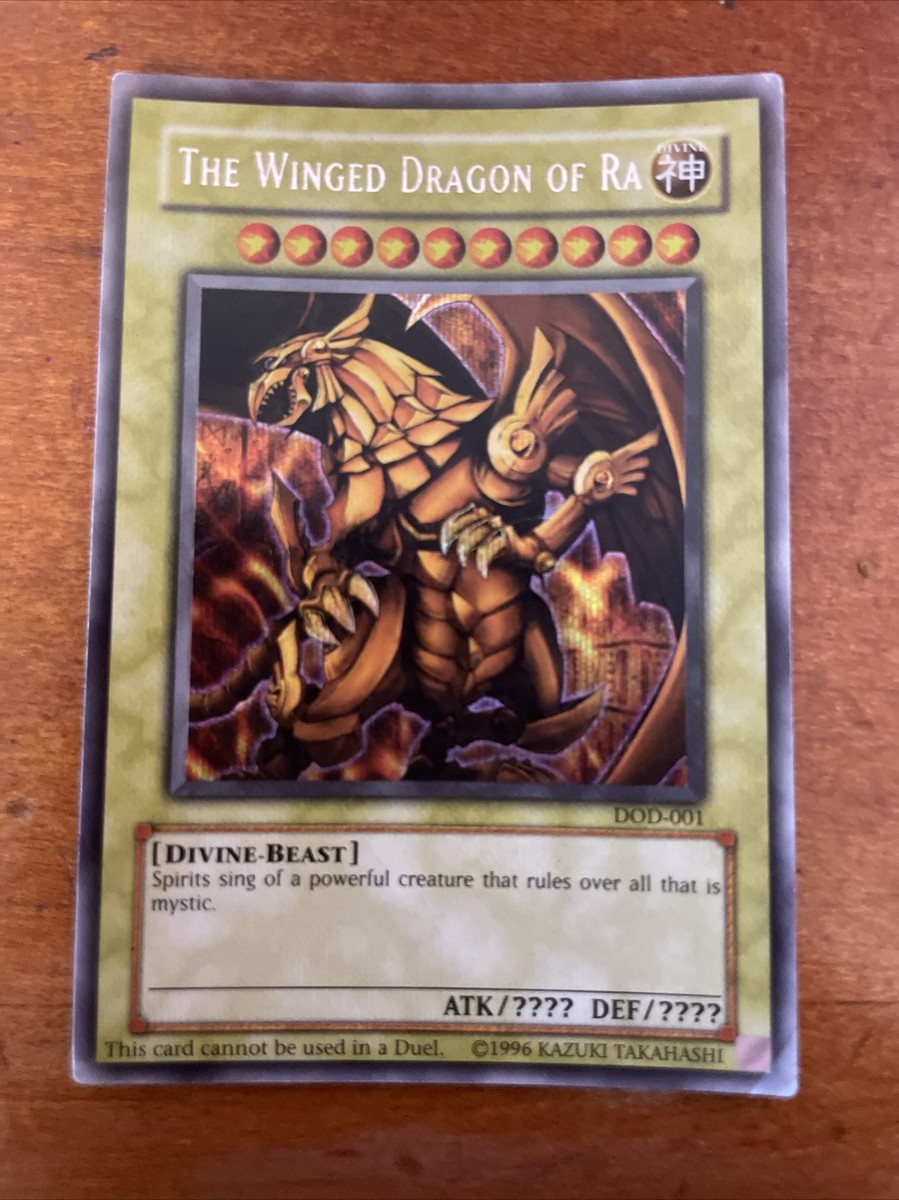 The Winged Dragon Of Ra DOD-001 NM | eBay