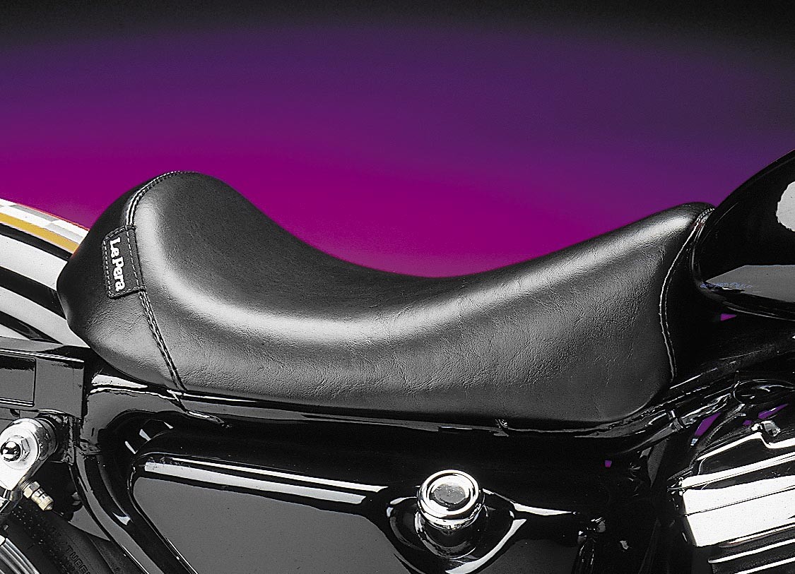 Le Pera LF-006 ラペラ シート Harley-Davidson Le Pera LF-006 Bare Bones Solo Seat Saddle Vinyl 04-20 Harley