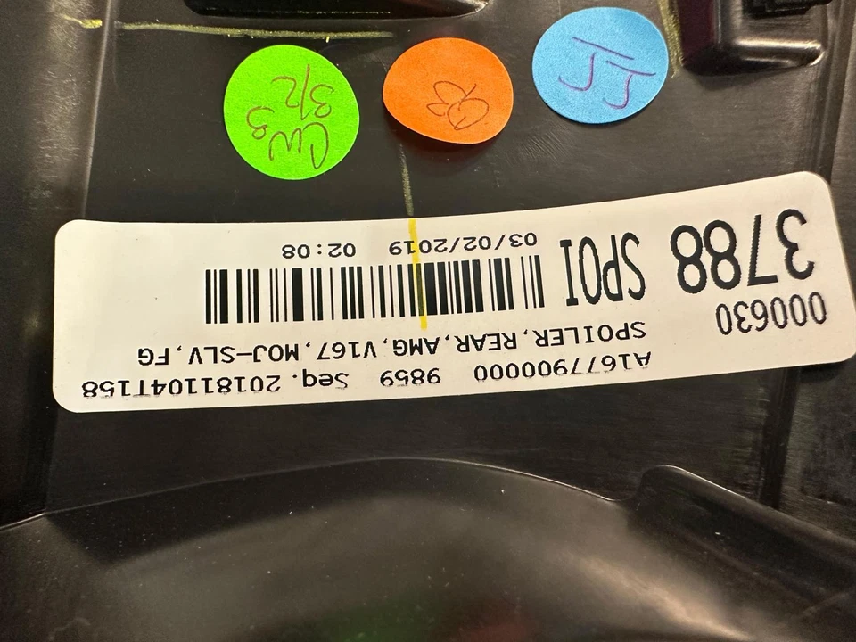 Nuevo alerón de puerta trasera OEM techo plateado para Mercedes GLE AMG 2019-2023 A1677900000 Foto 4 de 4