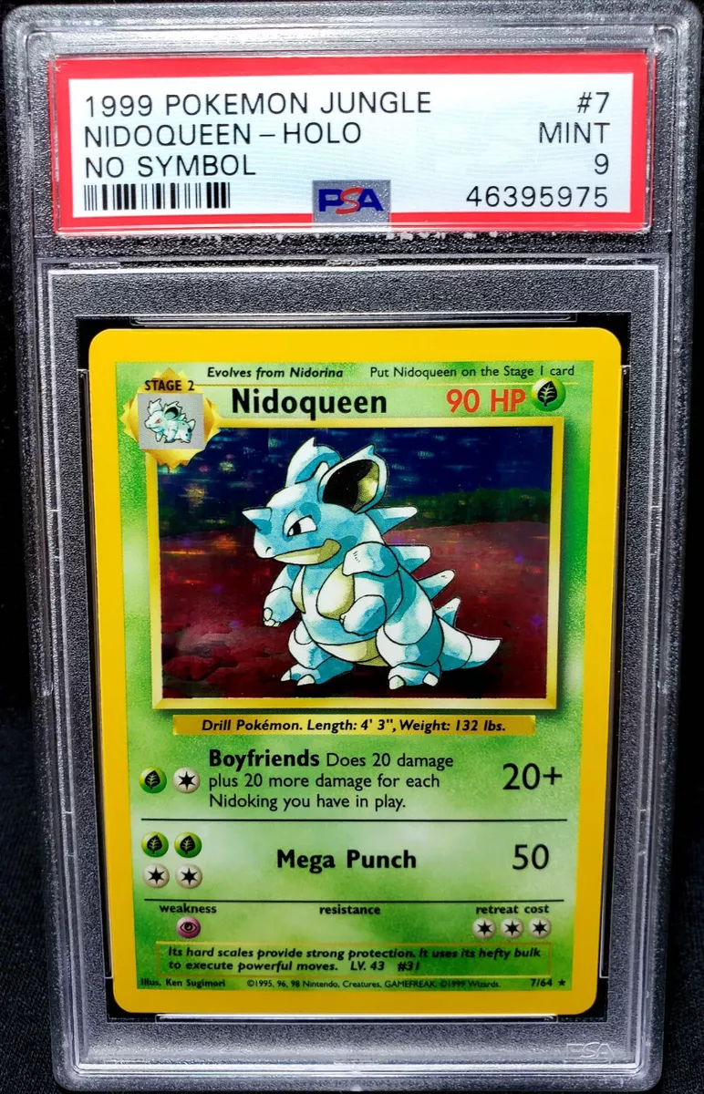 Pokemon Jungle Rare Holo Nidoqueen #7 