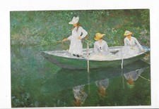 CLAUDE MONET LA BARQUE A GIVERNY PAINTER PAINTING