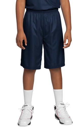 Sport-Tek YT560 Youth PosiCharge Smooth Windowpane Mesh Reversible Shorts - Picture 54 of 65