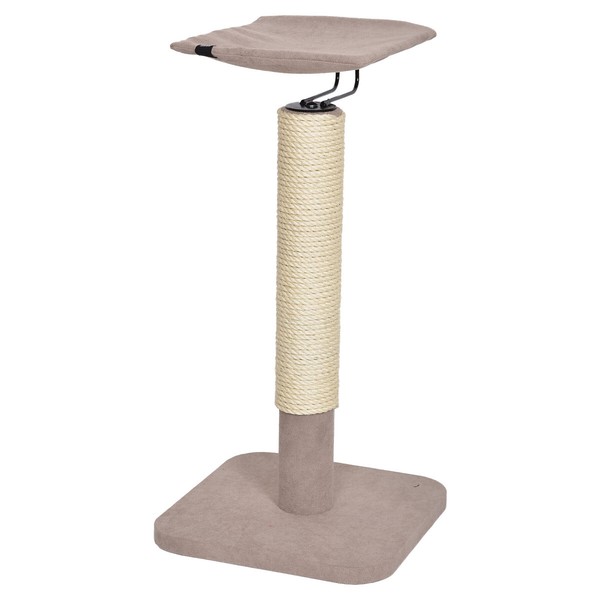 Kratzbaum Iwaki Braun 47X47X92 Cm Von Europet Bernina FüR Katzen Mit Sisal-image