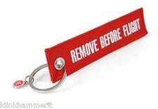 REMOVE BEFORE FLIGHT Schlüsselanhänger | Or...