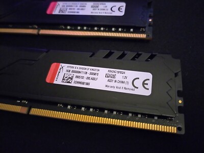 Kingston HyperX Fury HX426C16FB3/4 8GB DDR4-2400 Black