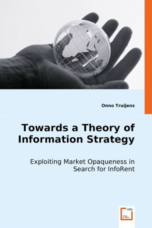 Thumbnail - Onno Truijens | Towards A Theory Of Information Strategy | Taschenbuch