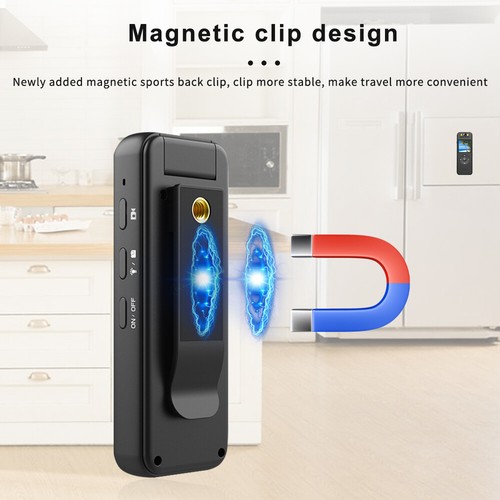 4K Video Recorder DVR IR Night HD 1080P Cam Camcorder Mini Body Police Camera