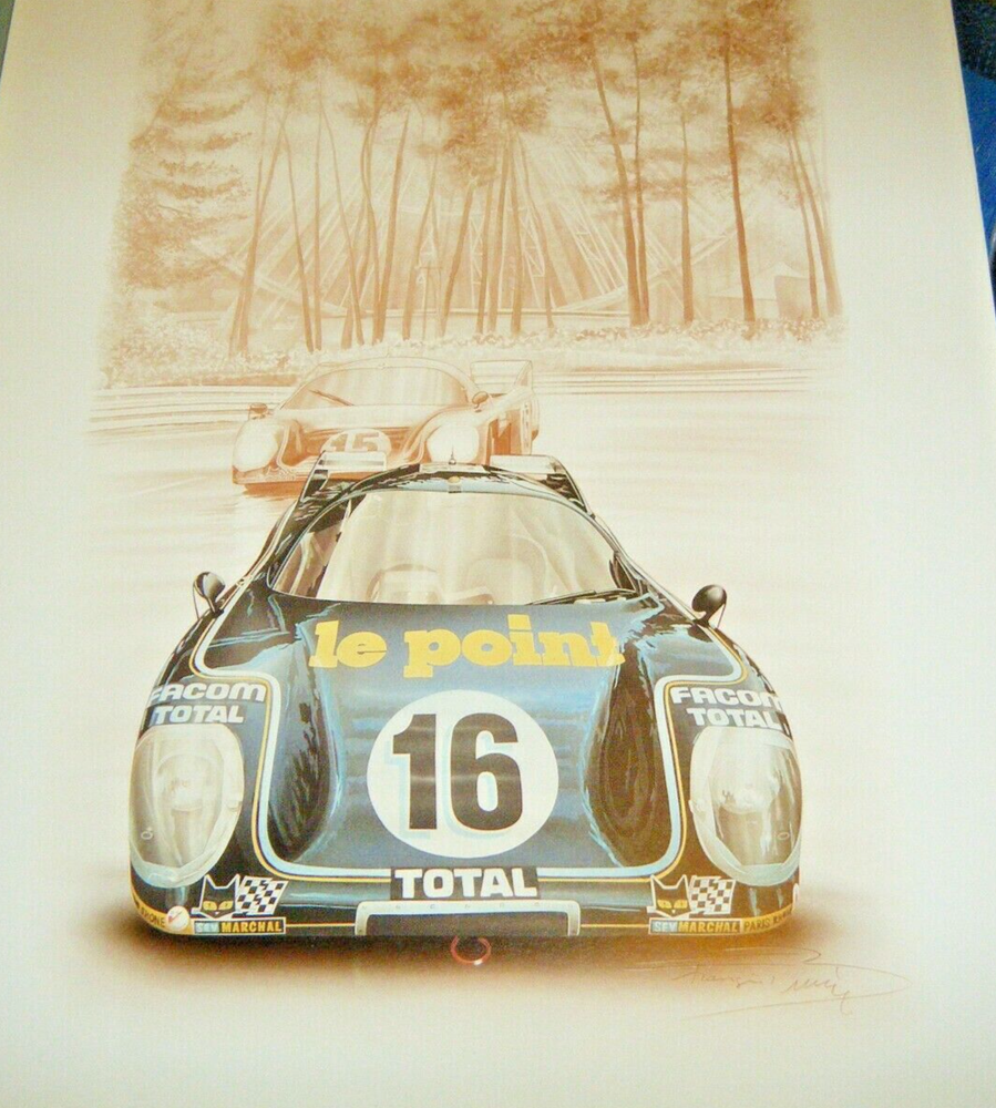 Vintage Jean Rondeau M379 B Cosworth at 1980 Le Mans 24 Hours by François Bruère