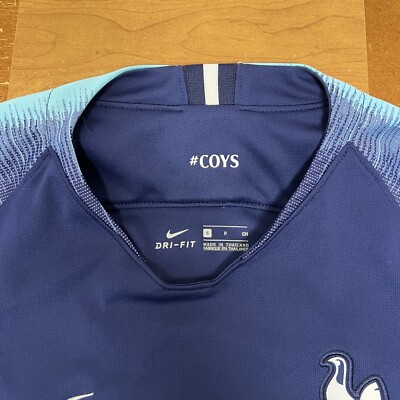 Tottenham Hotspurs Jersey Shirt Mens Small Blue Dri Fit Soccer