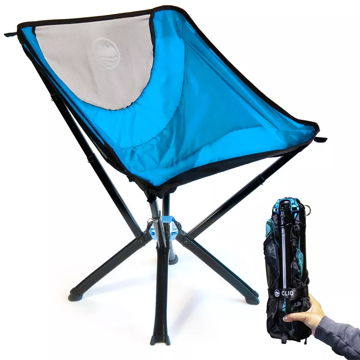 CLIQ Portable Chair Camping Chairs - A Small Collapsible Portable