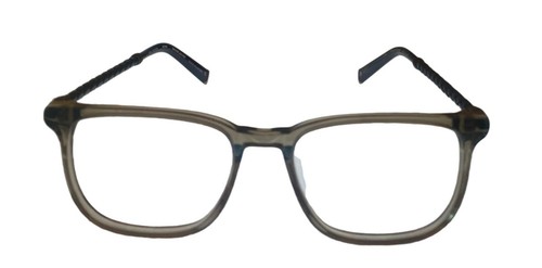 John Varvatos Rectangle Mens Smoke Crystal Eyewear Plastic Frame V400 53mm - Picture 2 of 12
