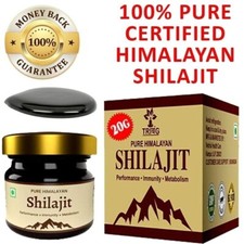 100 % pur HIMALAYAN Shilajit Exp.2025 bio extrêmement puissant 20 g 100 % sat...