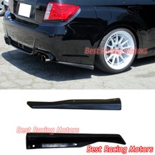 For 2011-2014 Impreza Wrx Sti 4dr Bottom Line Cs Style Rear Aprons Urethane For 2011-2014 Impreza Wrx Sti 4dr Bottom Line Cs Style Rear Aprons Urethane