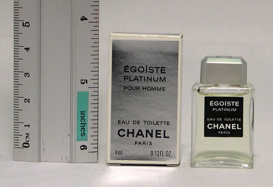 Chanel Egoiste Platinum 0.13oz 4 ml. Men's Eau de Toilette