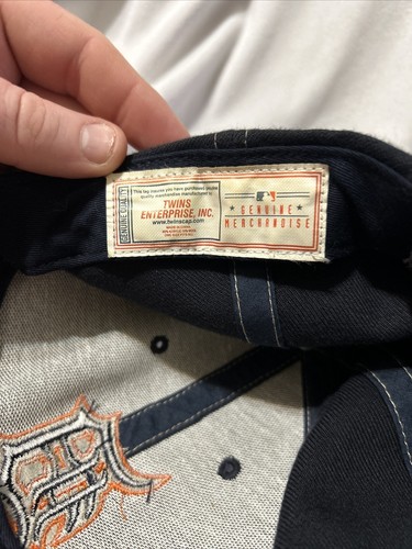 Detroit Tigers Baseball Hat Cap Adjustable Twin Enterprise Acrylic Wool - Picture 6 of 6