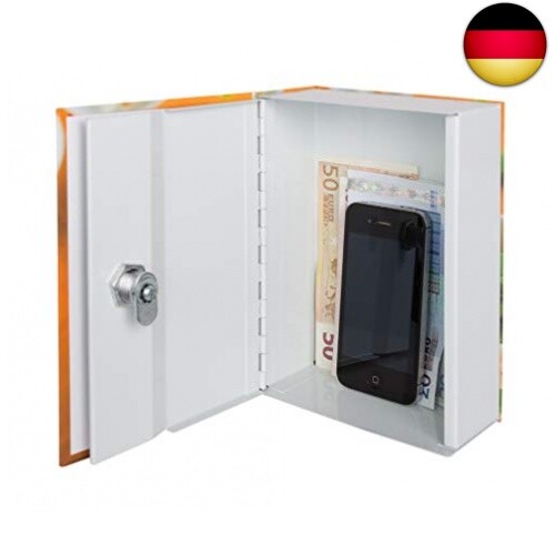Geheimer Geldversteck Blumentopf - 12.5x11x13.2cm Safe Mit Schlüsselschloss