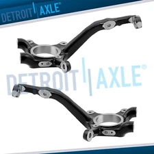 Front Left and Right Steering Knuckles Assembly for 2005 - 2019 Toyota Tacoma