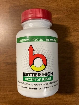 BETTERHIGH Better High Best Receptor Reset 7 Day Detox Refresh Receptors Focus Memory