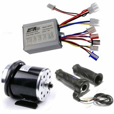 500W 24V Brush Motor Controller Throttle Grips For Electric Go Kart E-Bike ATV