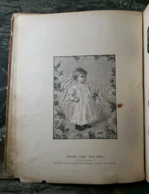 Livre Vintage 1888 Sunshine For Little Children - Édition Originale Philadelphia
