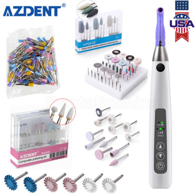 Dental Cordless Hygiene Prophy Handpiece /Polishing Brushes Resin Wheel Polisher