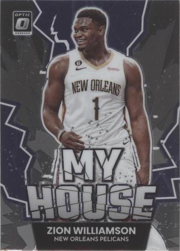 2022-23 Donruss Optic Basketball Zion Williamson My House #20