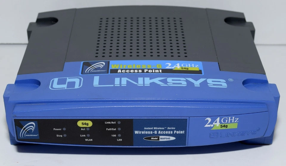 (2) Linksys WAP54G 2.4GHz Wireless Access Point AS IS For Parts Or Repair Only - Image 4 of 4
