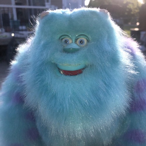 Disney Pixar Monsters Inc. Sully Animated 11" Talking Room Guard Think Way Toys - Picture 2 of 11
