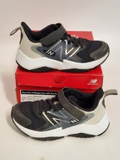 New Balance Little Kids Rave Run V2 Shoe Sneaker Bungee Lace  Top Strap Size 11
