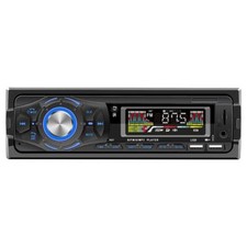 Single DIN Car Stereo Radio FM Retro MP3 Player Bluetooth USB AUX In-Dash Units