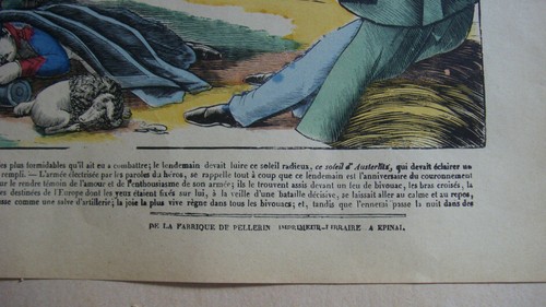 VEILLE D'AUSTERLITZ - IMAGE D'EPINAL PELLERIN - NAPOLEON - Picture 3 of 4