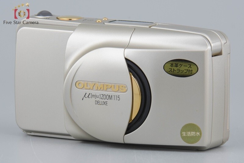 Olympus μ[mju:] ZOOM 115 DELUXE 35mm Point & Shoot Film