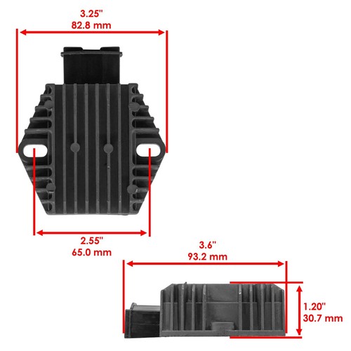 Stator & Regulator Rectifier for Honda CBR600F2 1991-94 W/Pickup Coil & Gasket - Picture 4 of 7