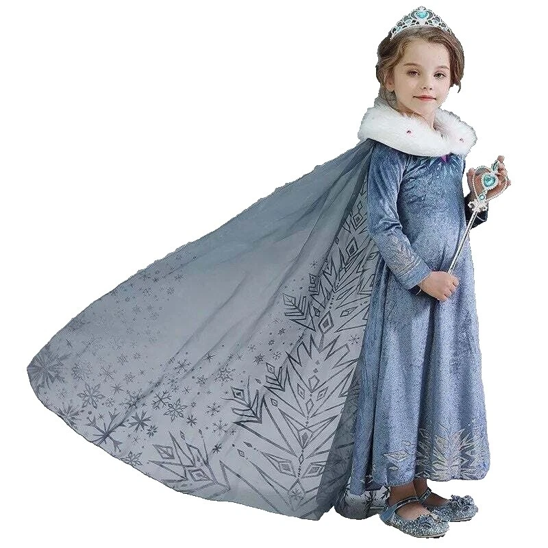 Vestido casual Maxi de Elsa para Niñas