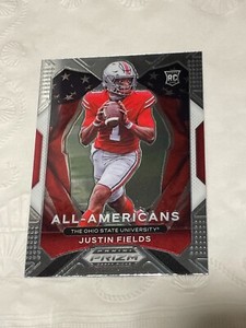 2021 Panini Prizm Draft Picks All-Americans RC BEARS QB JUSTIN FIELDS