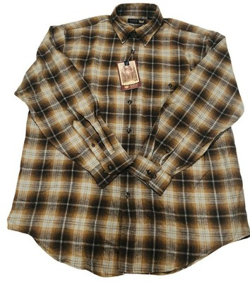 Vintage Flannel Long Sleeve Shirt Size 
