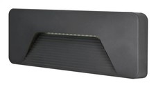 Outdoor Light Grey Pathlux LED Brick Surface Mount IP65 Dark 3000K Warm White