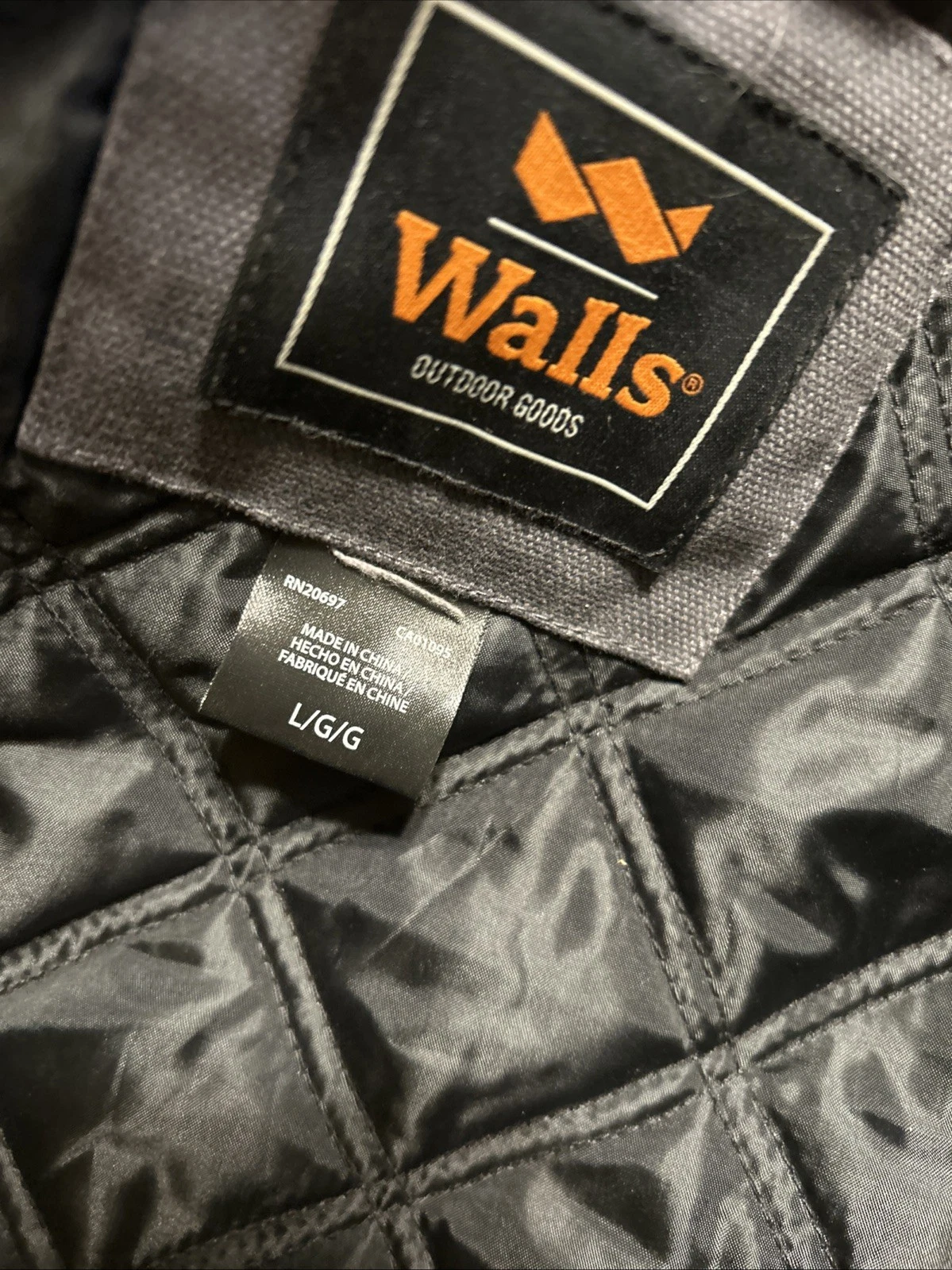 Walls Men's Lumberton Jack Shirt Jacket with Body Armor Fiber Lined Gray Size L - product detail image 10