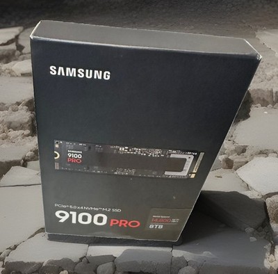 Samsung 9100 PRO 8TB NVMe SSD PCIe 5.0 M.2 NEW SEALED MZ-VAP8T0B/AM No Heatsink