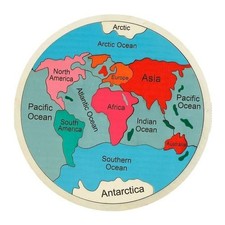 Puzzle De Carte Pour Enfants 36 Interactif Géographie