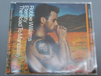 ROBBIE WILLIAMS eternity / the road to mandalay VG/VG+ (Single-CD, Pop)