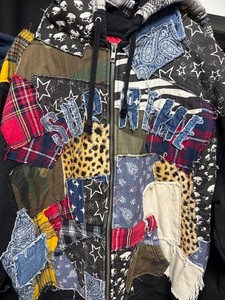 Supreme Patchwork Zip Up | eBay