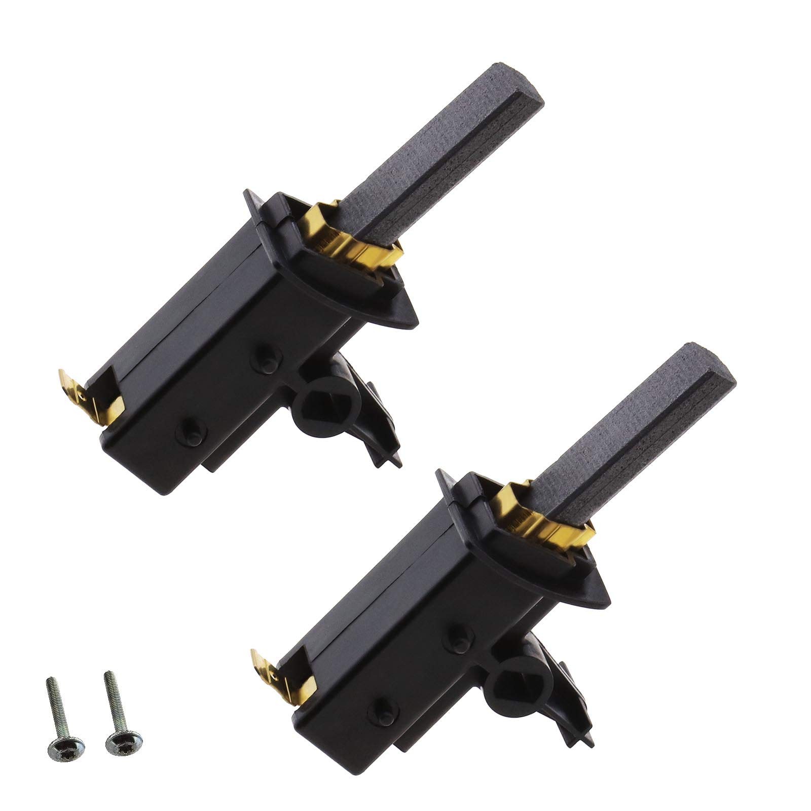 2 Balais de charbon pour machine à laver avec support 182364