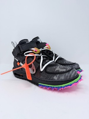 Size 9.5 - OFF-WHITE x Nike Air Force 1 Mid Black